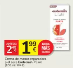 Eudermin - Crema De Manos Reparadora Piel Seca