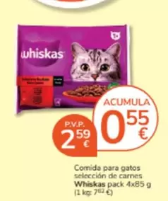 Whiskas - Comida Para Gatos Seleccion De Carnes