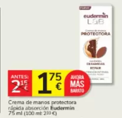 Eudermin - Crema De Manos Protectora Rapida Absorcion
