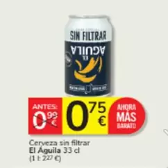 El Águila Negra - Cerveza Sin Filtrar