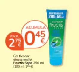 Fructis - Gel Fixador Efecto Mullat