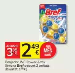 Bref - Penjador Wc Power Activ Limona
