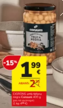 Consum - Cigrons Amb Toigene Aop/congum