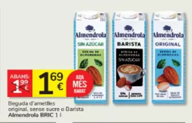 El Almendro - Beguda D'arnetlles Original, Sense Sucre O Barista