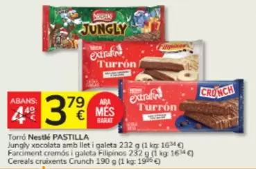 Ara - Torró Nestlé