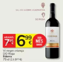 Ederra - Vi Negre Criança Do Rioja