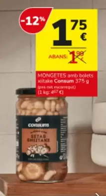 Consum - Mongetes Amb Boletes