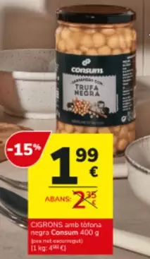 Consum - Trufa Negra