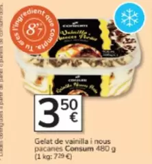 Consum - Gelat De Vainilla I Nous Pacanes