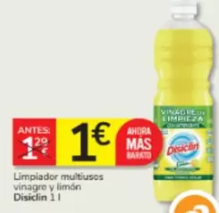 Disiclin - Limpiador Multiusos Vinagre Y Limon