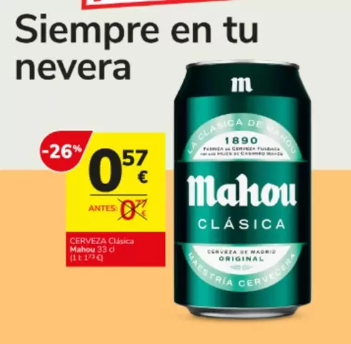 Mahou - Cerveza Classica