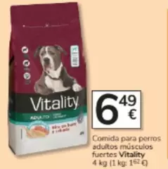 Vitality - Comida Para Perros Adultos Musculos Fuertes
