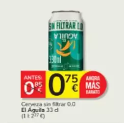Mas - Cerveza Sin Filtrar 0.0