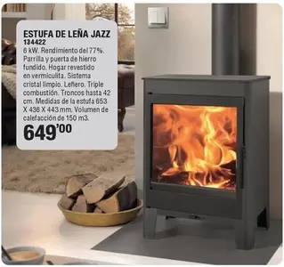 Estufa De Leña Jazz