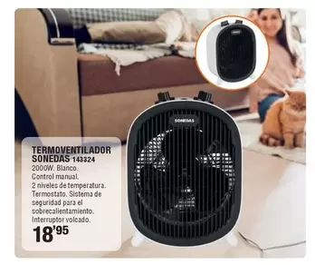Sonedas - Termoventilador