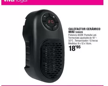 Vivahogar - Calefactor Ceramico Mini