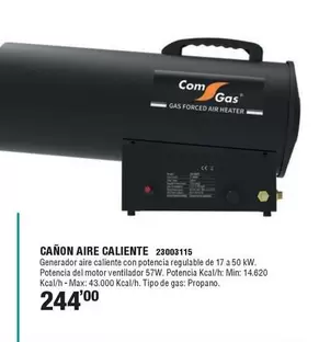 Com Gas - Canon Aire Caliente