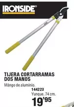 Ironside - Tijera Cortarramas Dos Manos