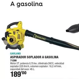 Garland - Aspirador Soplador A Gasolina