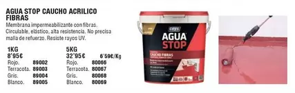 Ceys - Agua Stop Caucho Acrilico