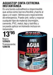 Ceys - Aguastop Cinta Extrema Instantanea