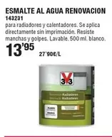 3V3 - Esmalte Al Agua Renovacion