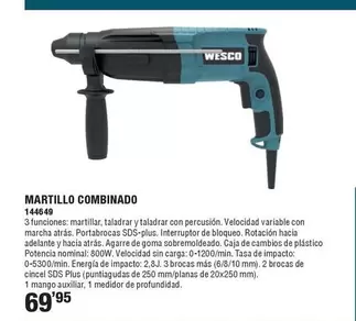 Wesco - Martillo Combinado