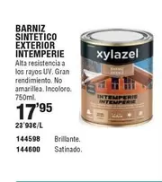 Xylazel - Barniz Sintetico Exterior Intemperie