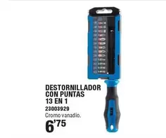 Nivel - Destornillador Con Puntas 13 En 1