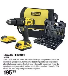 Stanley - Taladro Percutor
