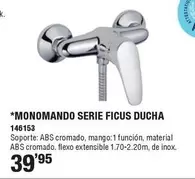 Monomando Serie Ficus Ducha