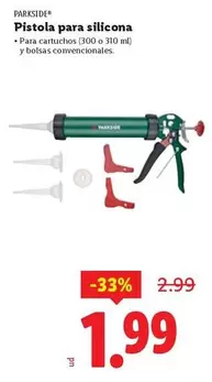 Parkside - Pistola Para Silicona