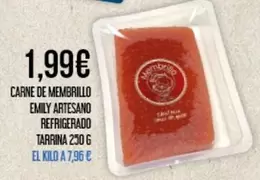 Emily - Carne De Membrillo  Artesano Refrigerado