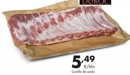 Costilla De Cerdo