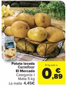 Carrefour El Mercado - Patata Lavada