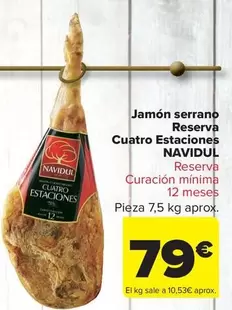 Navidul - Jamón Serrano Reserva Cuatro Estaciones
