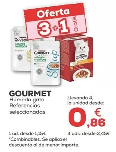 Gourmet - Humedo Gato Referencias Seleccionadas