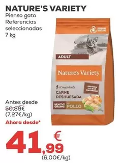 Nature's Variety - Pienso Gato Referencias Seleccionadas