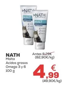 Nath - Malta Acidos Grasos Omega 3 Y 6
