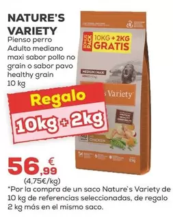 Nature's Variety - Pienso Perro 