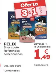 Felix - Snack Gato Referencias Seleccionadas