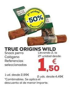 True Origins - Snack Perro Colágeno Referencias Seleccionadas
