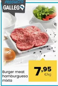 Burger Meat Hamburguesa Mixta