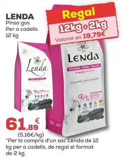 Lenda - Pienso Perro Para Cachorros