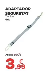 Tk-Pet - Adaptador Seguridad