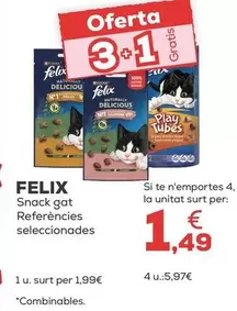 Felix - Snack Gato Referencias Seleccionadas