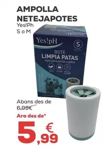 Yes!Ph - Botella Limpia Patas