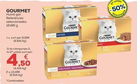 Gourmet - Humedad Gato Referencias Seleccionadas