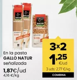 Gallo - En La Pasta Natur Señalizadas