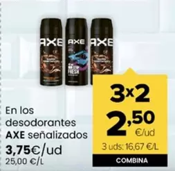 Axe - En Los Desodorantes Senalizados